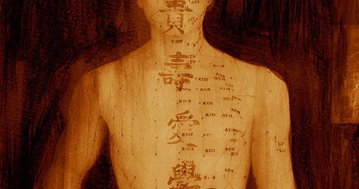 La carte des points d'acupuncture a été créé par les praticiens de guérison chinois il y a près de 2000 ans
